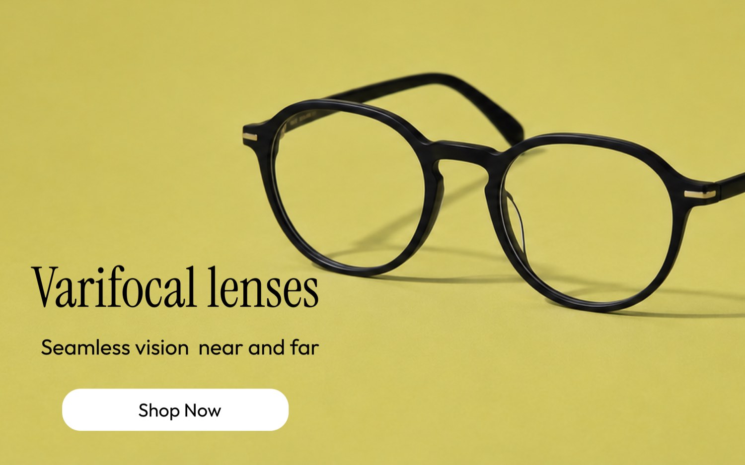Varifocal lenses, clear vision at every distance in one lens