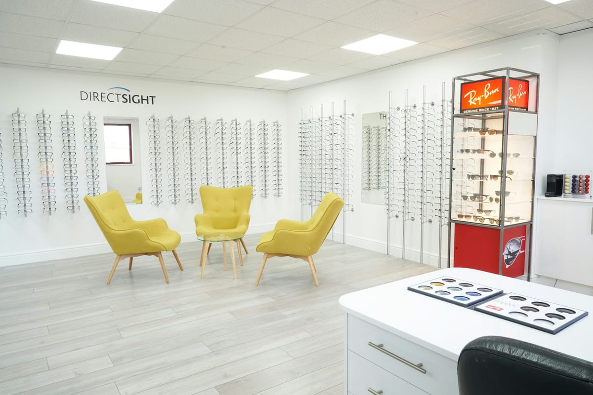 Inside the Direct Sight showroom in Amersham