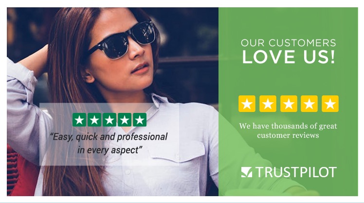 Trust Pilot | Our Customers Love Us! We have thousands of great reviews