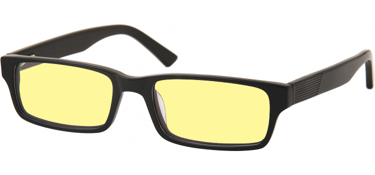 Coloured eye outlet glasses
